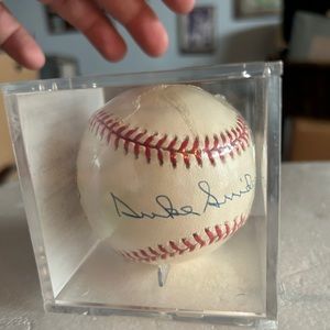Duke Snider Signed Baseball